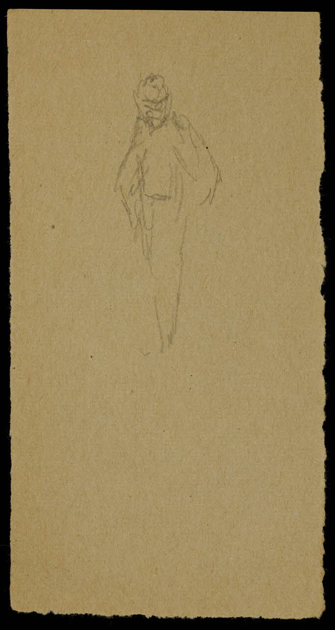 partie d'un ensemble de dessins Silhouettes 1968.102.493.3 Photo Mucem