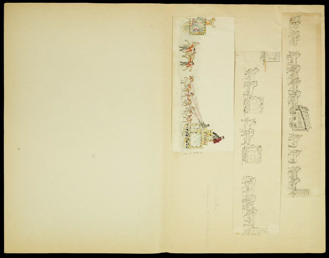 partie d'un ensemble de dessins Cirque Pinder 1968.102.4953.20 Photo Mucem
