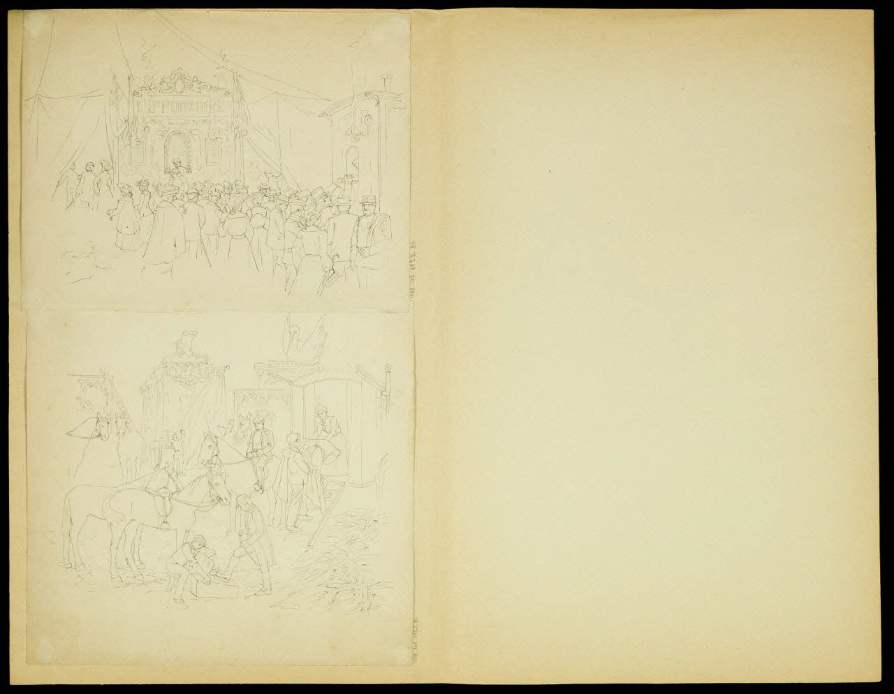 partie d'un ensemble de dessins PINDER 1968.102.4953.31 Photo Mucem