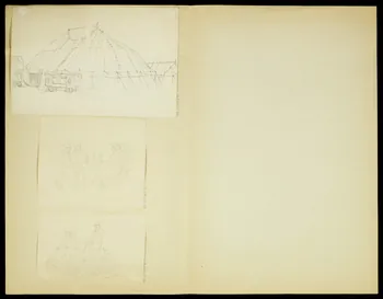 partie d'un ensemble de dessins Homme et femme en automobile 1968.102.4953.35  Photo Mucem
