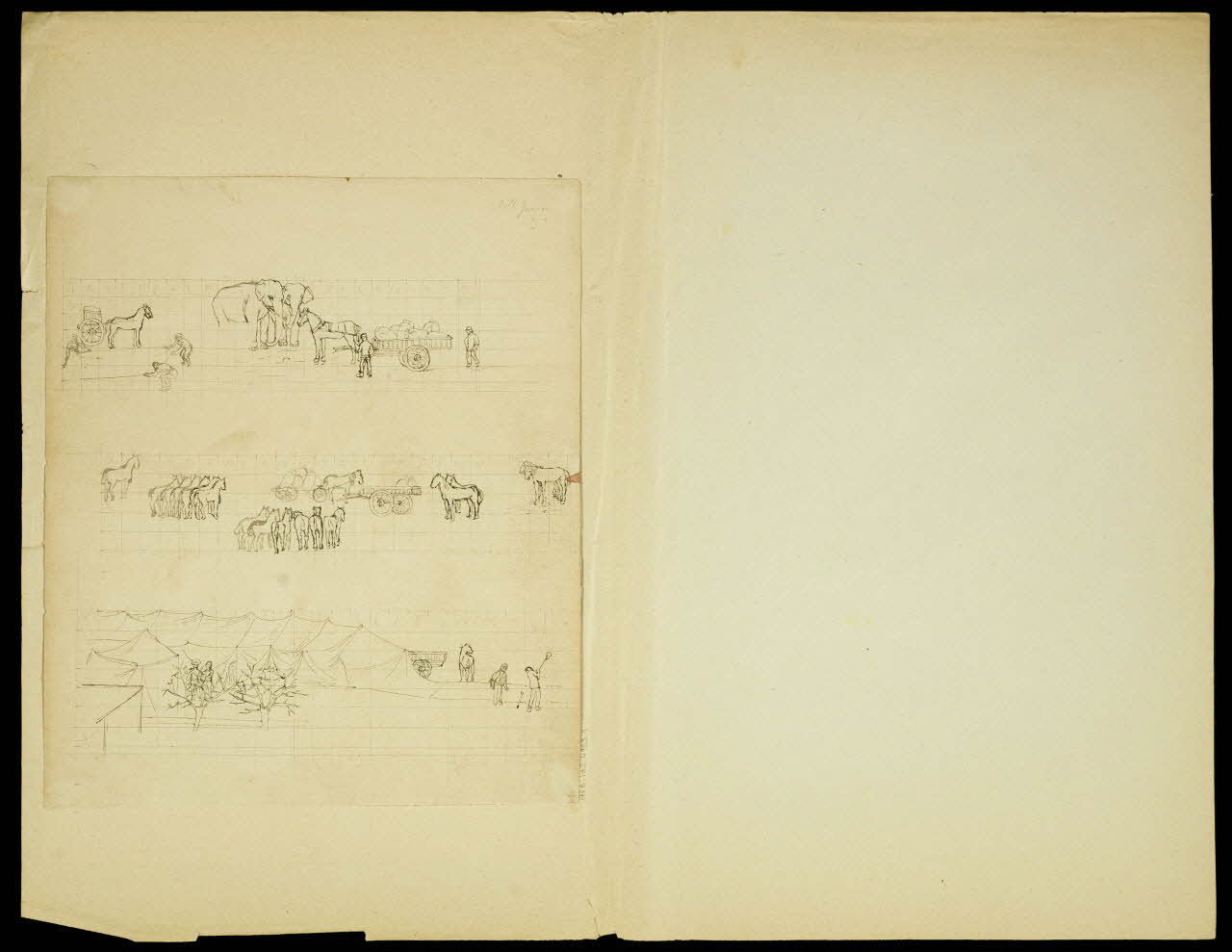partie d'un ensemble de dessins Pinder 1968.102.4953.4 Photo Mucem