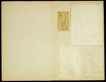 partie d'un ensemble de dessins Char décoré 1968.102.4953.43 Photo Mucem
