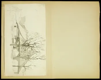 partie d'un ensemble de dessins Chapiteau de cirque 1968.102.4953.47 Photo Mucem