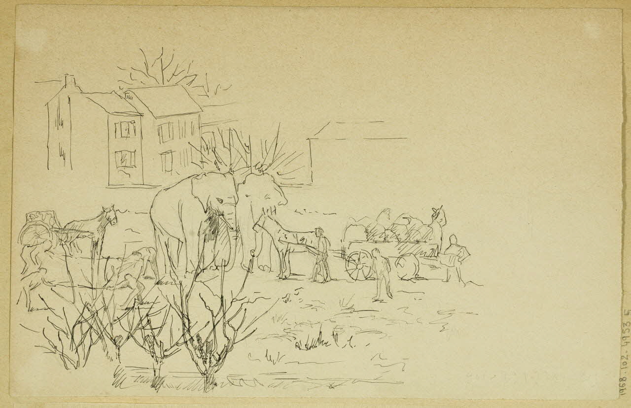 partie d'un ensemble de dessins Pinder 1968.102.4953.5 Photo Mucem