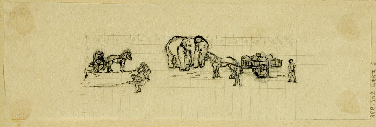 partie d'un ensemble de dessins Pinder 1968.102.4953.6 Photo Mucem