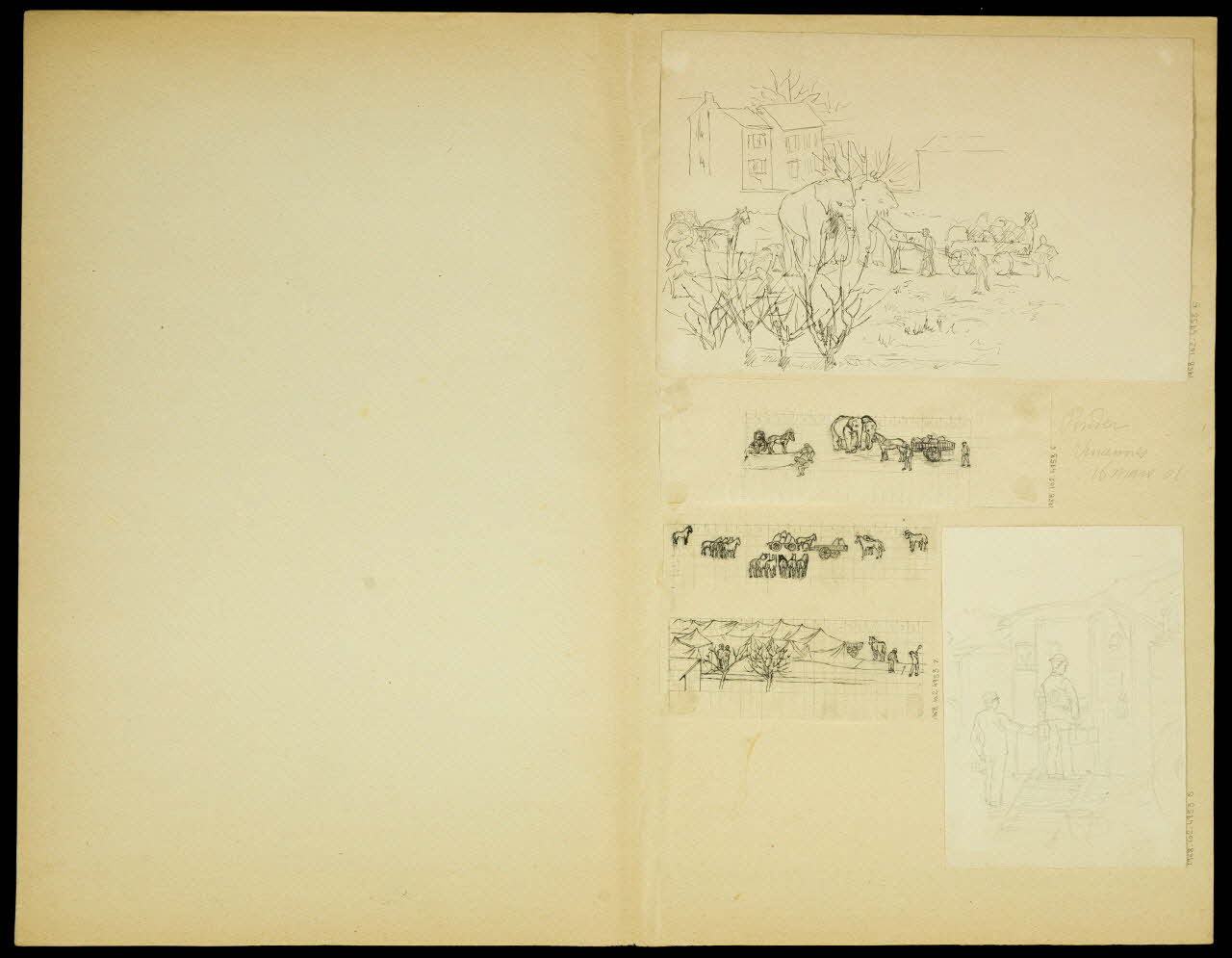 partie d'un ensemble de dessins Pinder 1968.102.4953.7 Photo Mucem