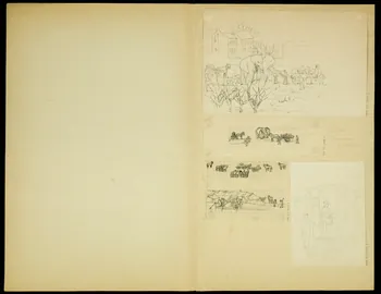 partie d'un ensemble de dessins Pinder 1968.102.4953.8 Photo Mucem
