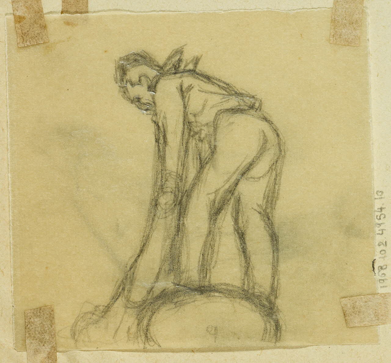 partie d'un ensemble de dessins Acrobates 1968.102.4954.10 Photo Mucem