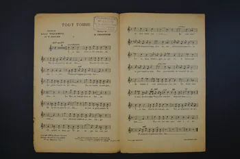Fabien Sollar ; Albert Willemetz ; Henri Christiné ; Francis F. Salabert chanson petit format Île-de-France, France 1918 1966.158.215 Photo Mucem