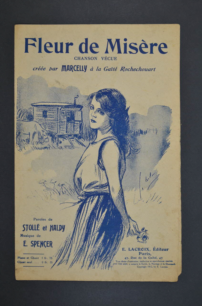 partition de musique petit format 1965.160.20 Photo Mucem