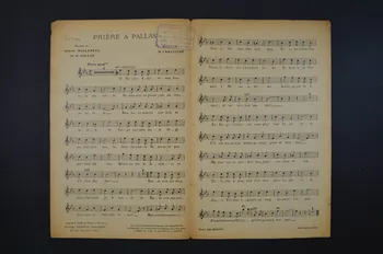 Fabien Sollar ; Albert Willemetz ; Henri Christiné ; Francis F. Salabert chanson petit format Île-de-France, France 1918 1966.158.216 Photo Mucem