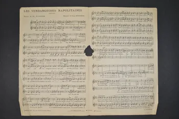 partition de musique petit format 1965.160.21 Photo Mucem
