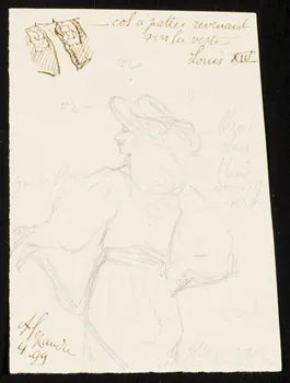 partie d'un ensemble de dessins Alexandre 1968.102.4961.1 Photo Mucem