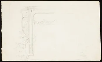 partie d'un ensemble de dessins Ornementation d'une salle de théâtre 1968.102.4966 Photo Mucem