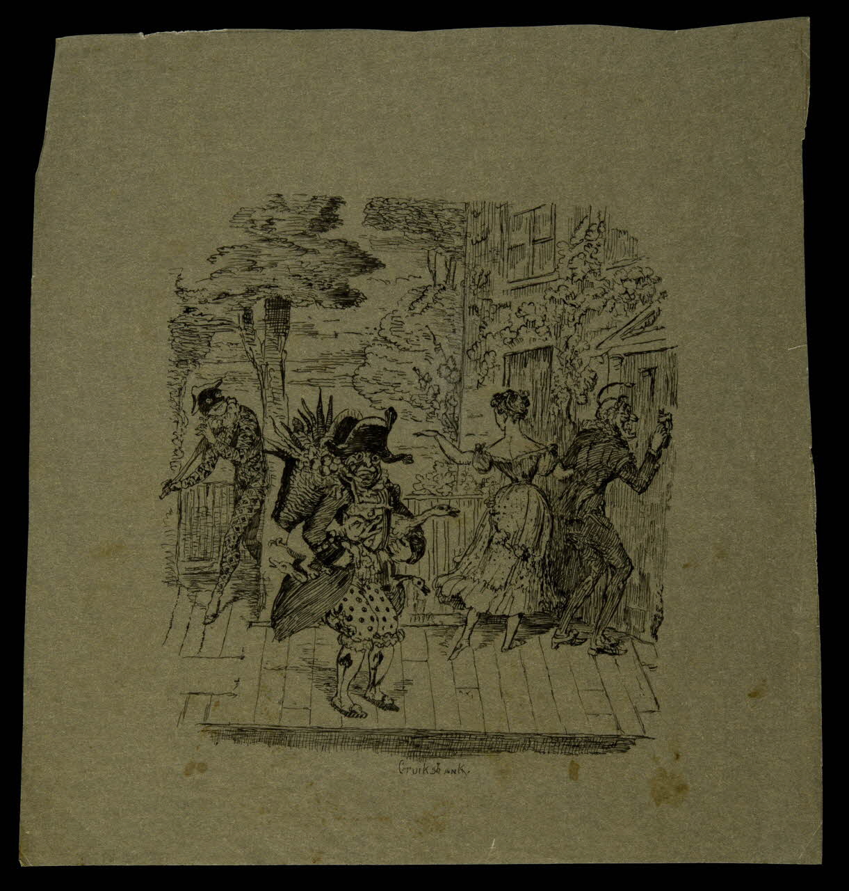 partie d'un ensemble de dessins Gruik sb Ank 1968.102.4970 Photo Mucem