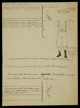 partie d'un ensemble de dessins Sauvetage d'une noyade 1968.102.4976 Photo Mucem