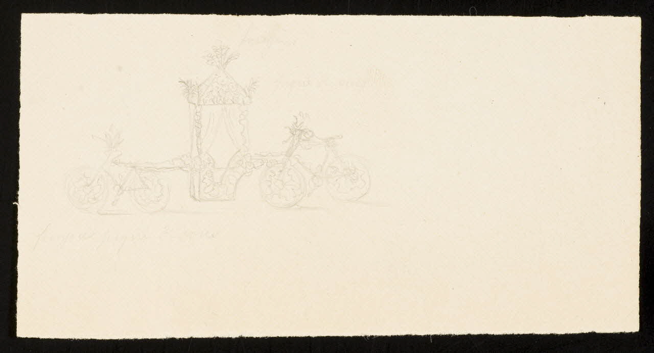 partie d'un ensemble de dessins Voiture 1968.102.4995 Photo Mucem