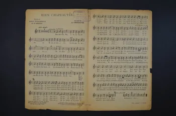 Fabien Sollar ; Albert Willemetz ; Henri Christiné ; Francis F. Salabert chanson petit format Île-de-France, France 1918 1966.158.219 Photo Mucem