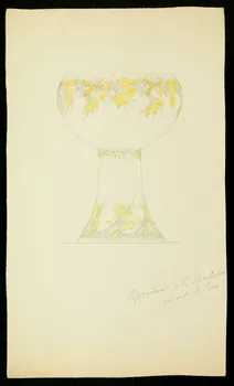 partie d'un ensemble de dessins Vase peint 1968.102.5032 Photo Mucem