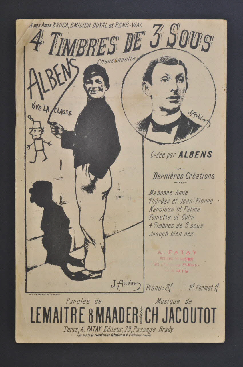 partition de musique petit format 1965.160.25 Photo Mucem