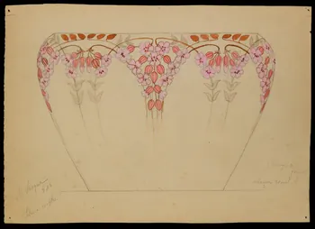 partie d'un ensemble de dessins Silène enflée 1968.102.5062 Photo Mucem