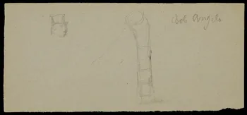 partie d'un ensemble de dessins Bob Angelo 1968.102.509.5 Photo Mucem
