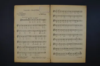 Fabien Sollar ; Albert Willemetz ; Henri Christiné ; Francis F. Salabert chanson petit format Île-de-France, France 1918 1966.158.221 Photo Mucem