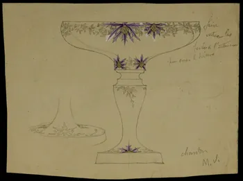 partie d'un ensemble de dessins chardon 1968.102.5102  Photo Mucem