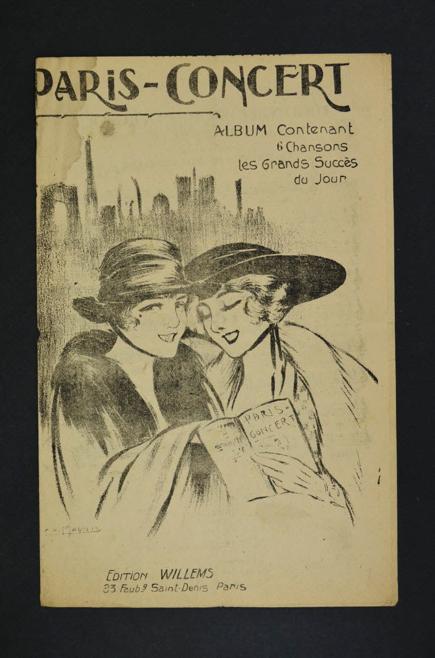 partition de musique petit format 1965.160.29 Photo Mucem