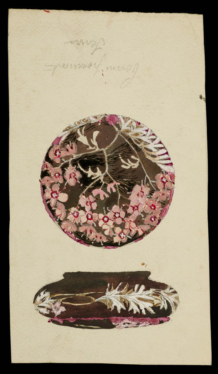 partie d'un ensemble de dessins bonne poussant  servir 1968.102.5118 Photo Mucem