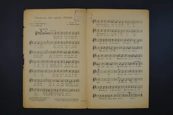 Fabien Sollar ; Albert Willemetz ; Henri Christiné ; Francis F. Salabert chanson petit format Île-de-France, France 1918 1966.158.222 Photo Mucem