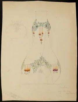 partie d'un ensemble de dessins Tuschia 1968.102.5158 Photo Mucem