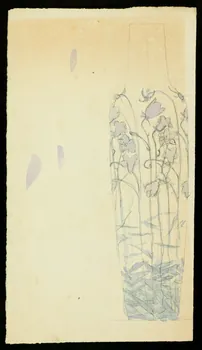 partie d'un ensemble de dessins Vase peint 1968.102.5205  Photo Mucem