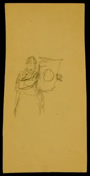 partie d'un ensemble de dessins Esquisse 1968.102.521.9  Photo Mucem