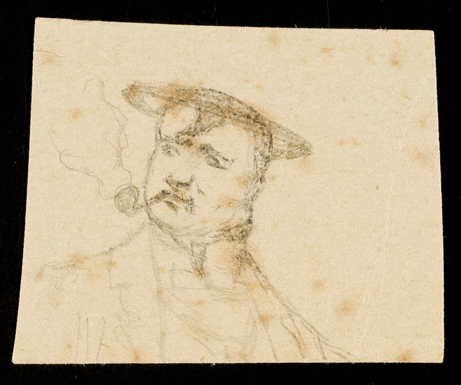 partie d'un ensemble de dessins Antonio 1968.102.525.2 Photo Mucem