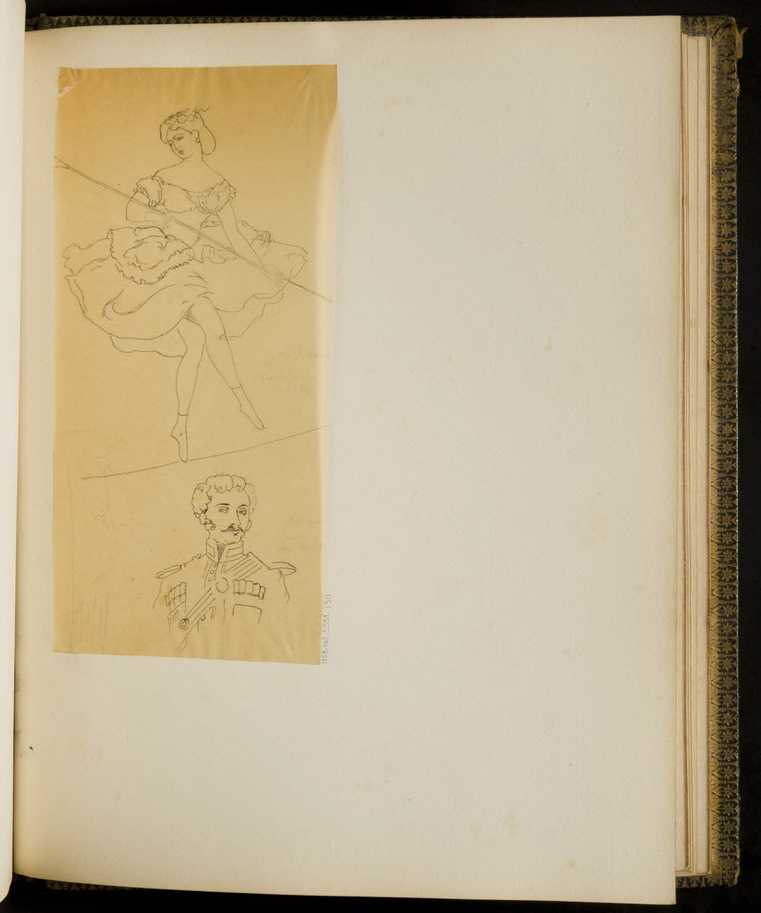 partie d'un ensemble de dessins Mlle Victoria  Arnaud 1968.102.5339.130 Photo Mucem