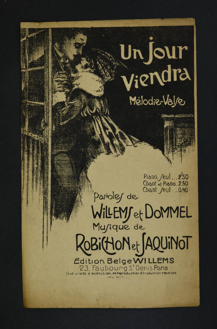 chanson petit format 1966.158.235 Photo Mucem