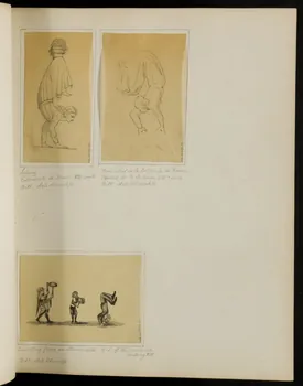 partie d'un ensemble de dessins Salomé 1968.102.5339.23 Photo Mucem