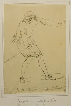partie d'un ensemble de dessins Gauthier-Garguille 1968.102.5339.31 Photo Mucem