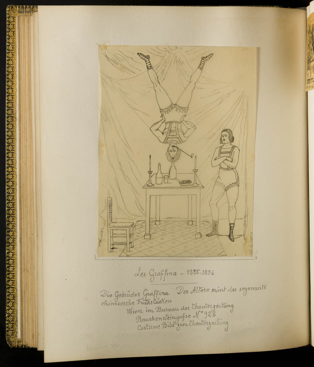 partie d'un ensemble de dessins Les Graffina - 1835-1836 1968.102.5339.74 Photo Mucem