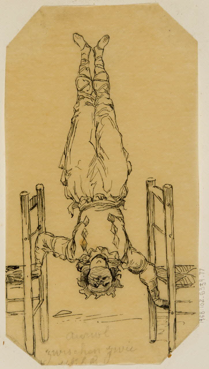 partie d'un ensemble de dessins auriol 1968.102.5339.77 Photo Mucem