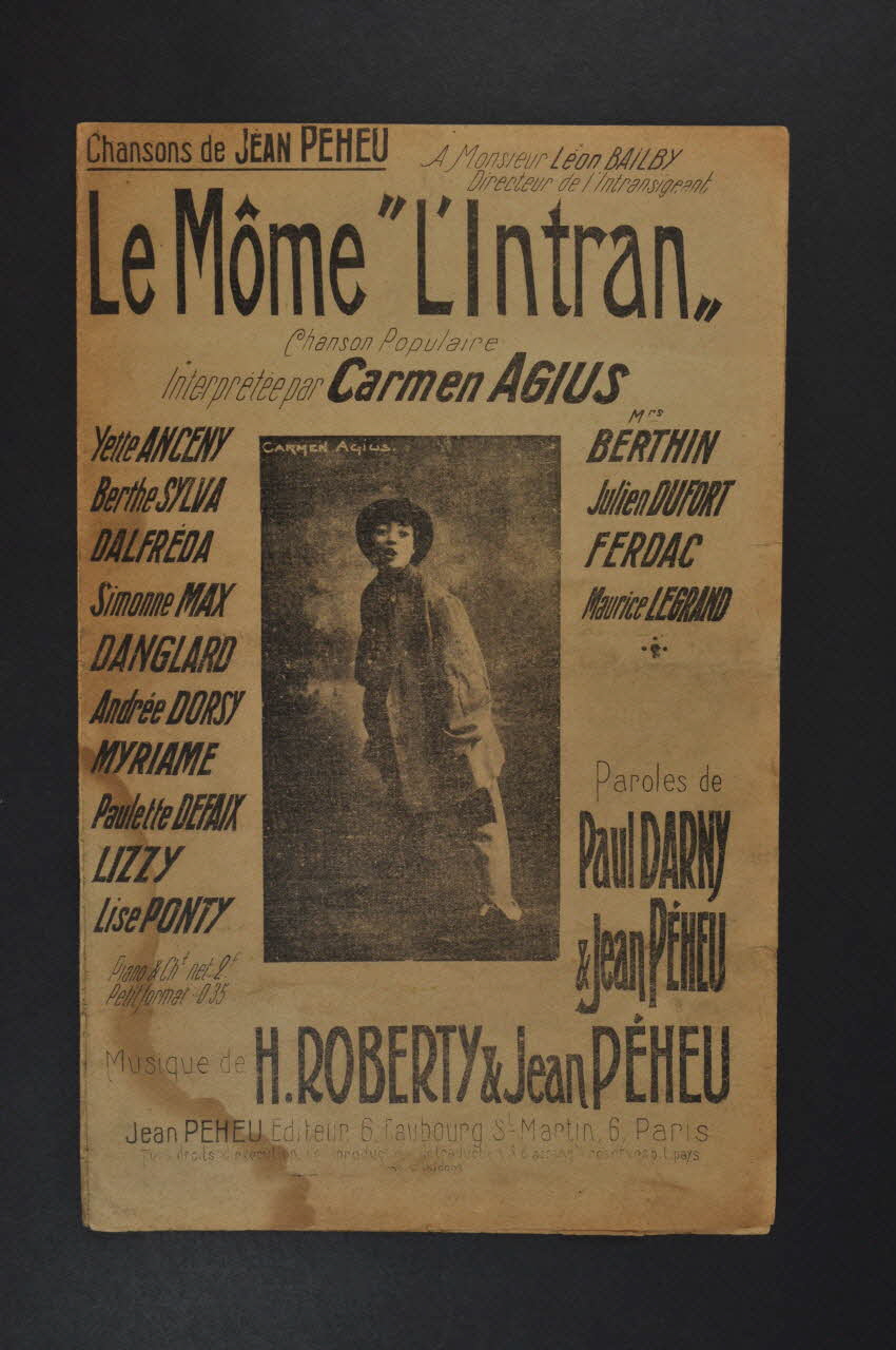 partition de musique petit format 1965.160.42 Photo Mucem