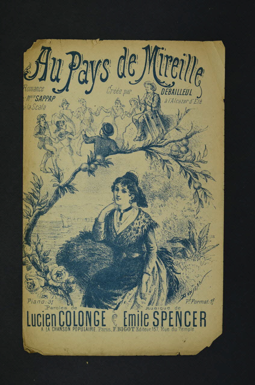 chanson petit format 1966.158.24 Photo Mucem