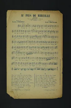chanson petit format 1966.158.24 Photo Mucem