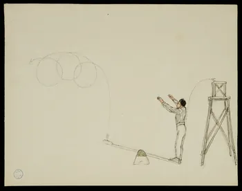 dessin Numéro d'acrobate 1968.102.5351.32 Photo