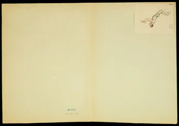 partie d'un ensemble de dessins Trapéziste et numéro de clowns 1968.102.5351.5 Photo