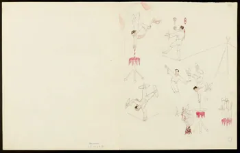 partie d'un ensemble de dessins Mr. Van Horn  Casino Municipal  Cannes 1968.102.5355.17 Photo