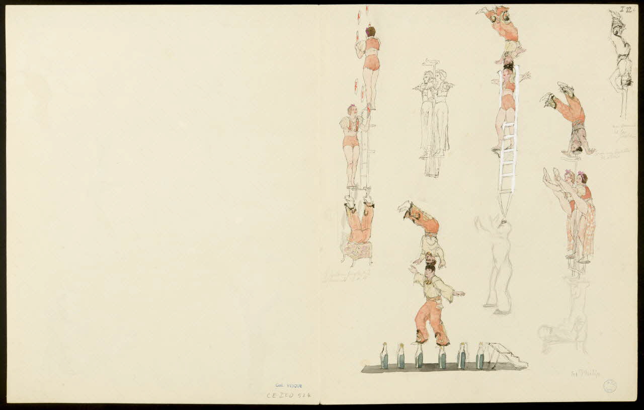 partie d'un ensemble de dessins les Philip 1968.102.5357.17 Photo