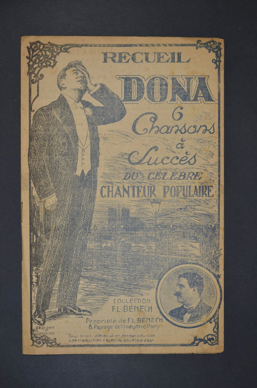 Ferdinand Louis Bénech ; Ernest Dumont ; Vincent Telly ; Romain Desmoulins ; Eugène Gavel ; Dona recueil petit format Île-de-France, France 1913 1966.158.243 Photo Mucem