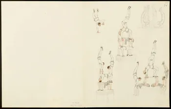 partie d'un ensemble de dessins Les Franklin Medrano 28 3 36 1968.102.5357.6 Photo